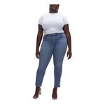 Women's GOOD AMERICAN Good Split Straight Ankle Jeans - Thumbnail 10 of 10