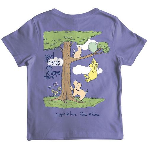 Kids' Puppie Love Balloon Friends T-Shirt - Primary Image