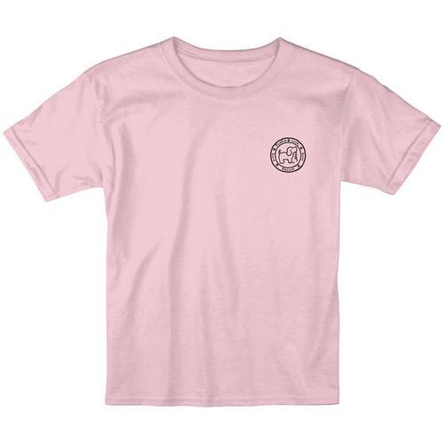 Kids' Puppie Love Pink and Green Pup T-Shirt - Primary Image