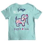 Kids' Puppie Love Erase Negativity Pup T-Shirt - Thumbnail 1 of 2