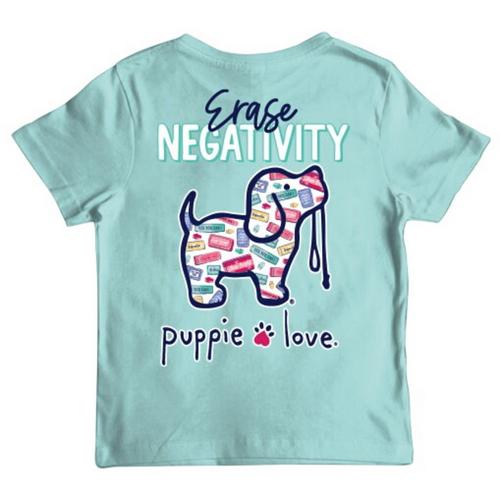 Kids' Puppie Love Erase Negativity Pup T-Shirt - Primary Image