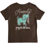 Kids' Puppie Love Howdy Bandana Pup T-Shirt - Thumbnail 1 of 2