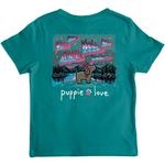 Kids' Puppie Love Northern Lights Pup T-Shirt - Thumbnail 1 of 2