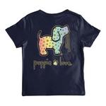 Kids' Puppie Love Rainbow Stars Pup T-Shirt - Thumbnail 1 of 2