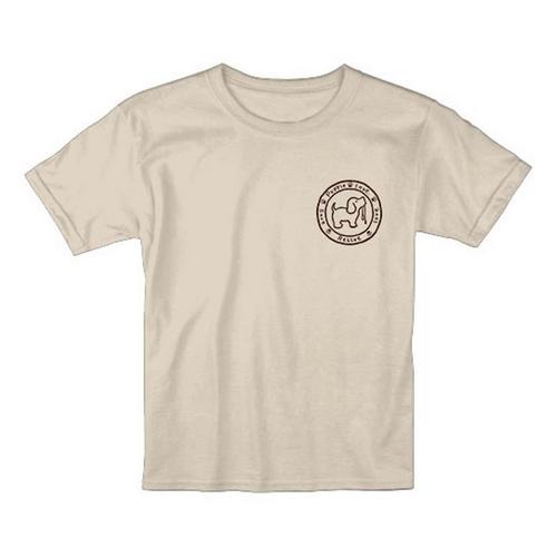 Kids' Puppie Love Cow Print Pup T-Shirt - Primary Image