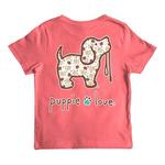 Kids' Puppie Love Football And Stars Pup T-Shirt - Thumbnail 1 of 2