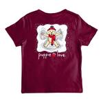 Kids' Puppie Love Snow Angel Pup T-Shirt - Thumbnail 1 of 2