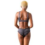 Women's Heat Swimwear Top Knotted Front Bralette Swim Bikini Top - Thumbnail 3 of 3