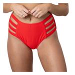Women's Heat Swimwear High Waist Cut Out Swim Bottoms - Thumbnail 1 of 3