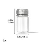 OXO Good Grips Glass Adjustable Salt and Pepper Shakers - Thumbnail 2 of 4