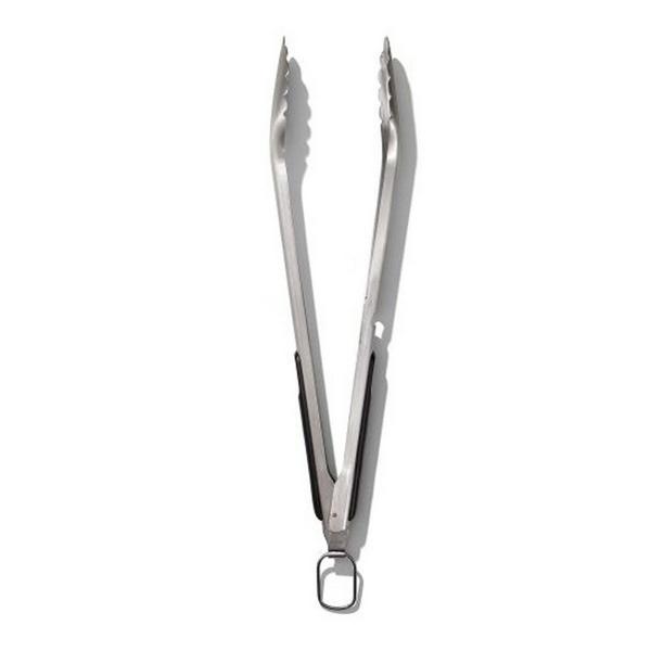 OXO Grilling Tongs with Built-In Bottle Opener