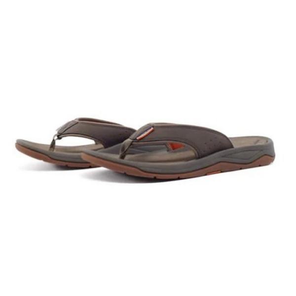 Grundens Men's  Deck Boss Flip Flop Fishing Sandals