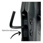 Rounded Universal IWB Standard Fit Ambidextrous Kydex Holster - Thumbnail 3 of 3