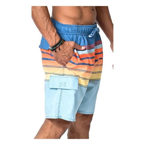 Men's U.S. Apparel Horizon Swim Trunks - Primary Image