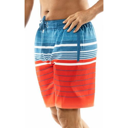 Men's U.S. Apparel Ocean Currents Swim Trunks - Primary Image