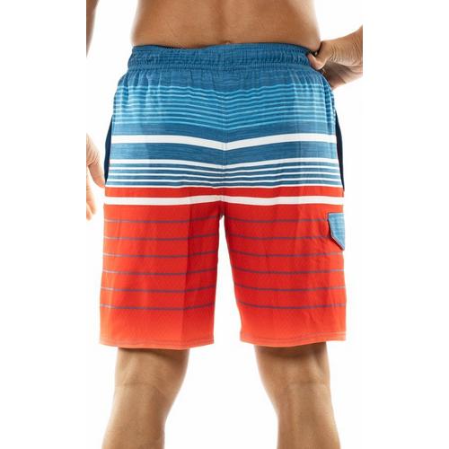 Men's U.S. Apparel Ocean Currents Swim Trunks - Primary Image