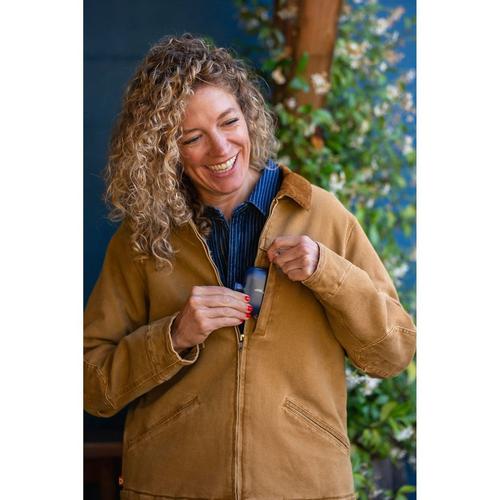 Women's Dovetail Workwear Old School Trucker Canvas Jacket - Primary Image