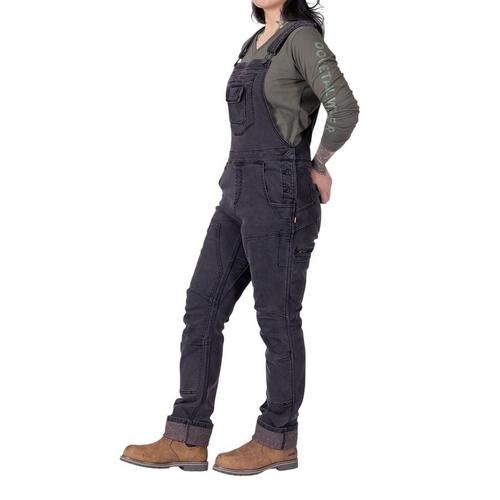 Women's Dovetail Workwear Freshley HOTSWAP Drop Seat Thermal Bib Overall - Primary Image