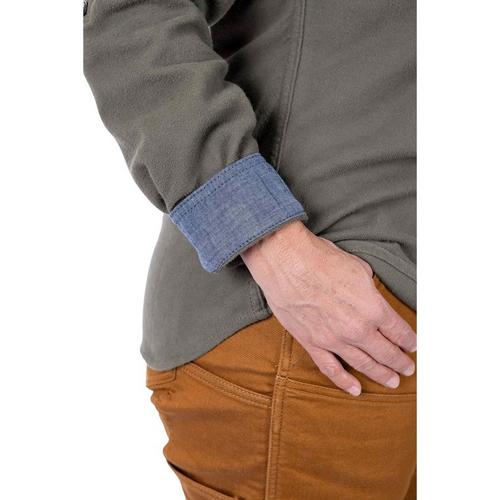 Women's Dovetail Workwear Givens Stretch Chamois Work Long Sleeve Button Up Shirt - Primary Image