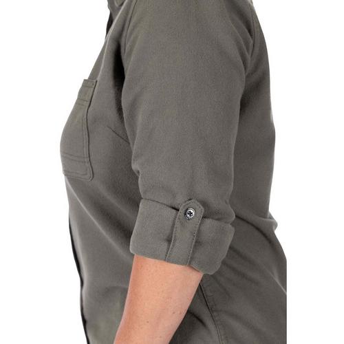 Women's Dovetail Workwear Givens Stretch Chamois Work Long Sleeve Button Up Shirt - Primary Image