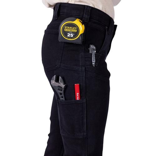 Women's Dovetail Workwear Maven X Graphene Denim Utility Work Pants - Primary Image