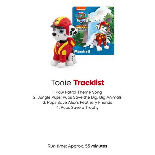 tonies PAW Patrol Jungle Pups: Marshall Tonie - Primary Image