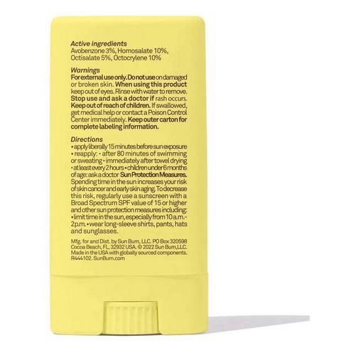 Kids' Sun Bum SPF 50 Clear Face Sunscreen Stick - Primary Image