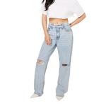 Women's GOOD AMERICAN Good 90's Straight Jeans - Thumbnail 2 of 3