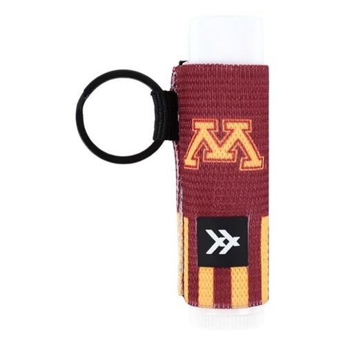 Thread Minnesota Golden Gophers Lip Balm Holder Keychain - Primary Image