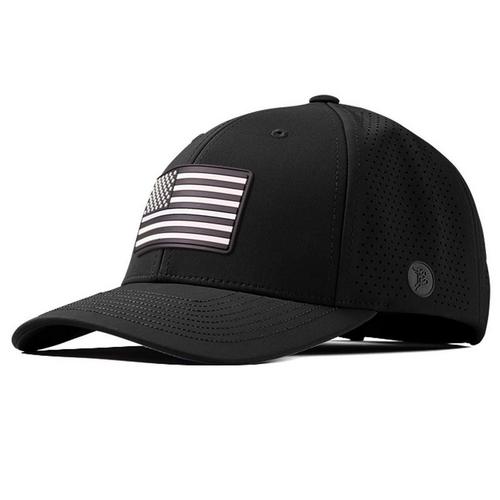 Branded Bills Old Glory Flag Bare Elite Curved Snapback Hat - Primary Image
