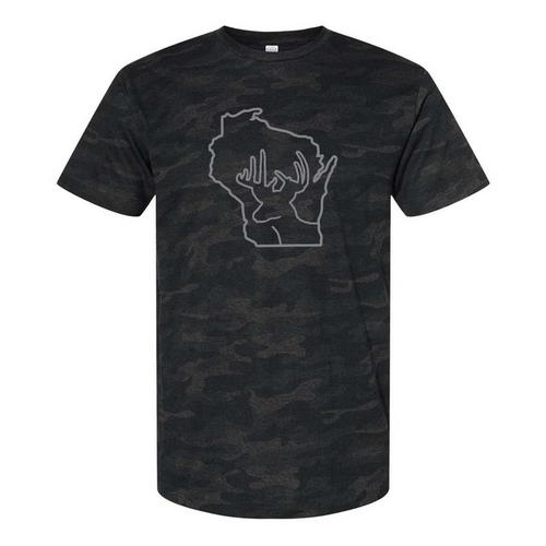 Men's Homeplace Apparel Wisconsin Deer Hunt T-Shirt - Primary Image