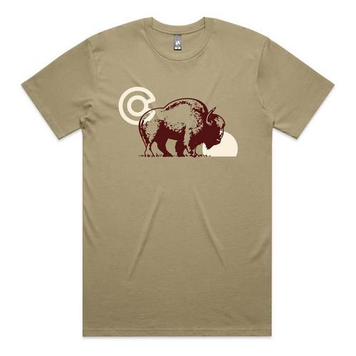 Men's Homeplace Apparel Colorado Bison Sunset T-Shirt - Primary Image