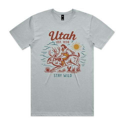 Homeplace Apparel Utah Jackalope T-Shirt - Primary Image