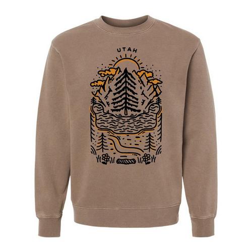 Homeplace Apparel Utah Explorer Crewneck Sweatshirt - Primary Image
