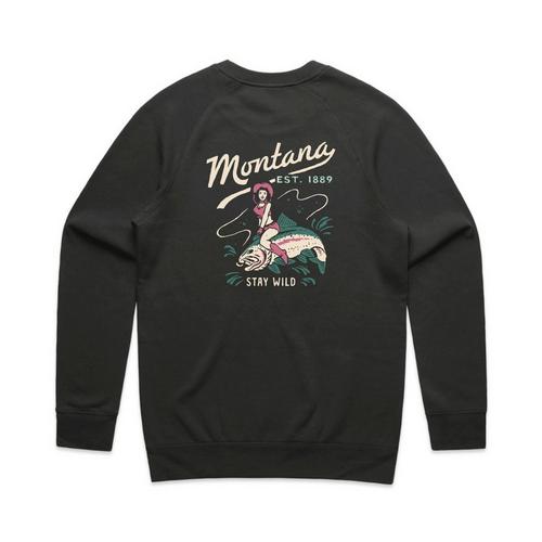 Homeplace Apparel Montana Stay Wild Crewneck Sweatshirt - Primary Image