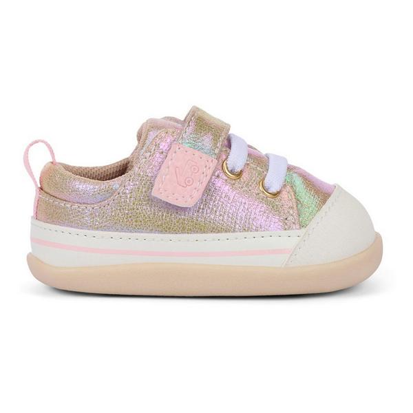 Girls' See Kai Run Stevie Mini Shoes Toddler 6T Regular Gold Metallic