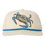 Duck Camp Blue Crab Snapback Hat - Thumbnail 1 of 5