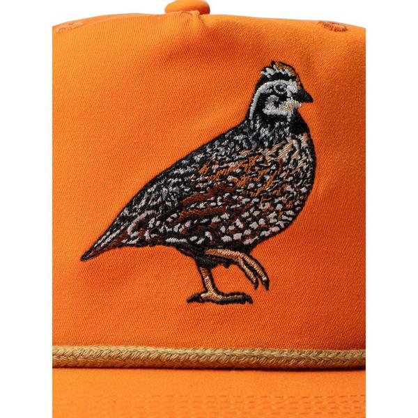 Duck Camp Adult  Quail Forever Bobwhite Snapback Hat