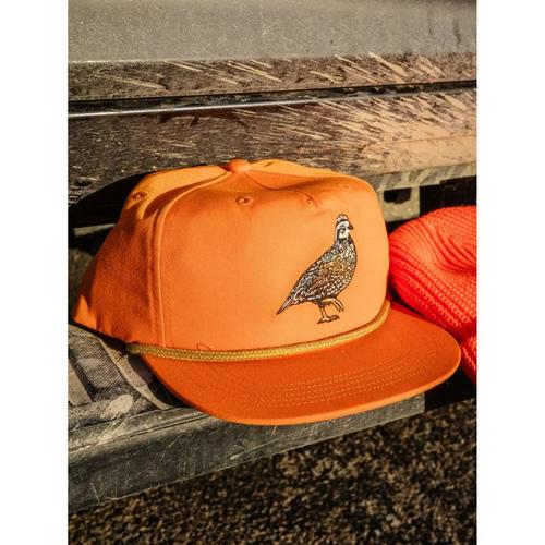 Adult Duck Camp Quail Forever Bobwhite Snapback Hat - Primary Image