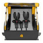 Retrospec Rover Two Passenger Children's Foldable Bike Trailer - Thumbnail 3 of 6