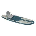 Retrospec Weekender Plus 2 Inflatable 10'6" Stand Up Paddle Board Kayak Hybrid - Thumbnail 6 of 10