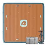 Retrospec Siesta Dock XL Inflatable Platform Water Mat - Thumbnail 1 of 5