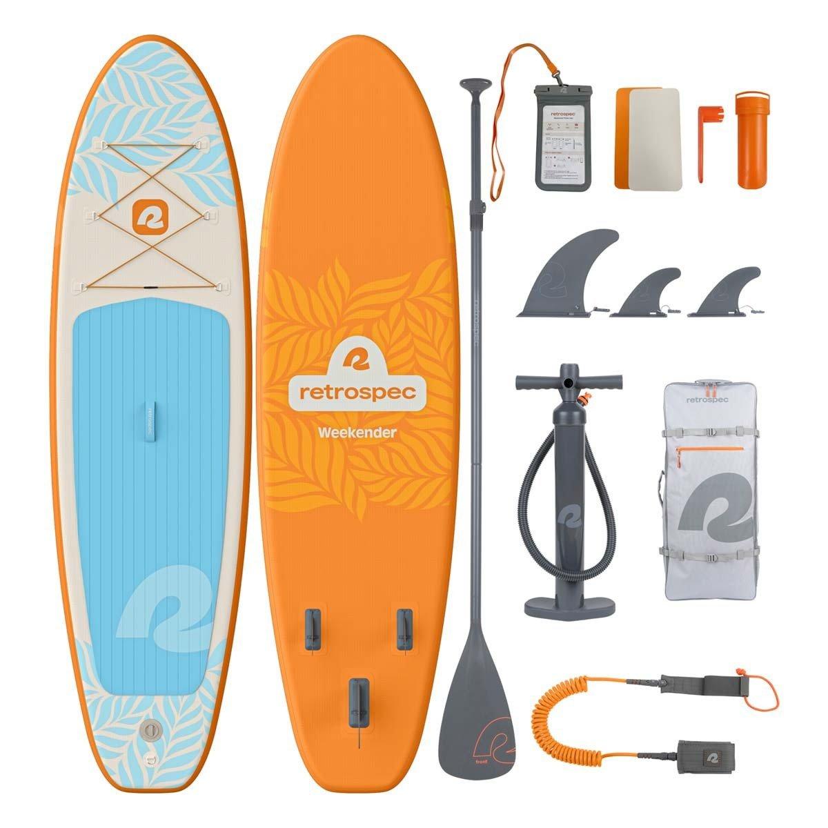 Retrospec 2025 Weekender 2.0 Kit 10'6" Inflatable Stand Up Paddle Board