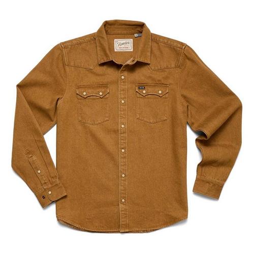 Men's Howler Brothers Dust Up Denim Long Sleeve Button Up Shirt - Primary Image