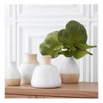 K&K Interiors 16in Real Touch Heart Shaped Fan Palm Bundle - Thumbnail 3 of 3