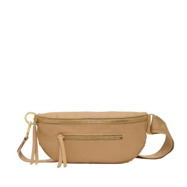 Hammitt Charles Medium Crossbody Toasty Sand/Brushed Gold