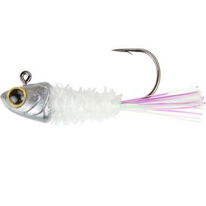 Ghost Ice Minnow - 6th Sense Spangle Tinsel Jig