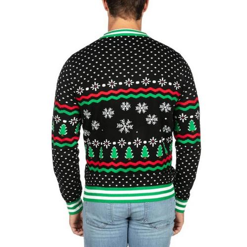 Men's Tipsy Elves Dino Mate Ugly Christmas Pullover Sweater - Primary Image