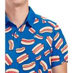 Men's Tipsy Elves Hot Dog Golf Polo - Thumbnail 2 of 4
