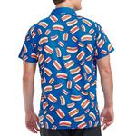 Men's Tipsy Elves Hot Dog Golf Polo - Thumbnail 3 of 4